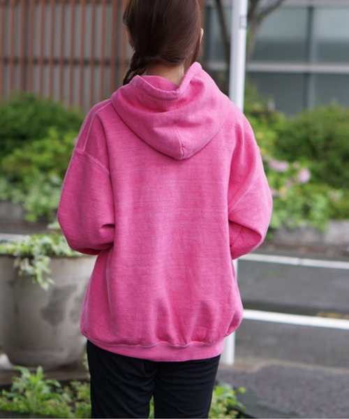 TOWNCRAFT(タウンクラフト)の「TOWNCRAFT / タウンクラフト PIGMENT PULL HOODIE ヴィンテージ加工 プルオーバー パーカー フーディ(パーカー・メンズ・ブルーグレー/パープル/ネイビー/スモークピンク/グリーン/ブラック/ベージュ・X-LARGE/LARGE/XX-LARGE/MEDIUM)」の16枚目の写真