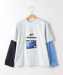 THE PARK SHOP | ＜THE PARK SHOP（ザパークショップ）＞ CREDIT POC L/TEE 125cm-135cm★(Tシャツ/カットソー)