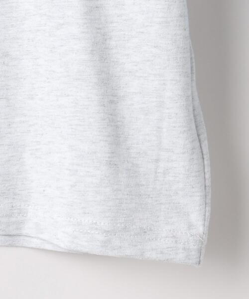 THE PARK SHOP（ザパークショップ）の「＜THE PARK SHOP（ザパークショップ）＞ CREDIT POC L/TEE 125cm-135cm★（Tシャツ/カットソー・キッズ・ブラック/ホワイト・135cm/125cm）」の6枚目の写真