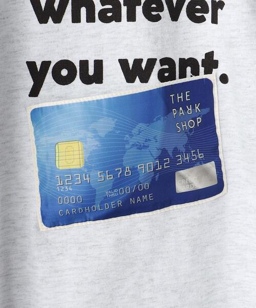 THE PARK SHOP（ザパークショップ）の「＜THE PARK SHOP（ザパークショップ）＞ CREDIT POC L/TEE 125cm-135cm★（Tシャツ/カットソー・キッズ・ブラック/ホワイト・135cm/125cm）」の7枚目の写真