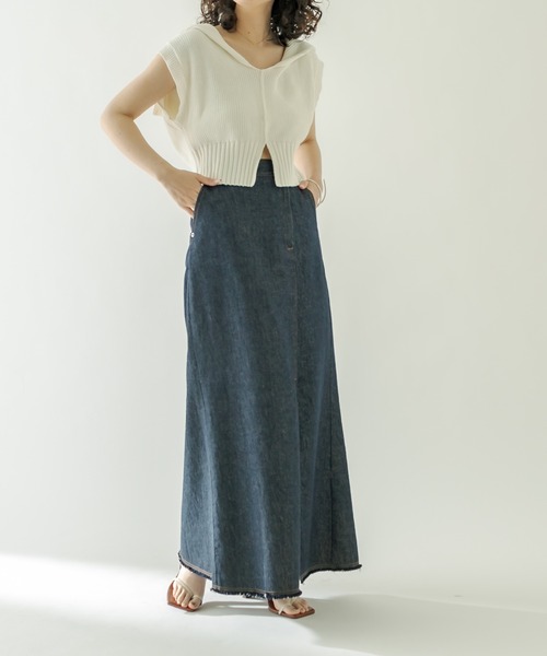 mystic（ミスティック）の「セーラー衿ニット（ニット/セーター・レディース・オフホワイト/ブラック/ブルー・FREE）」の11枚目の写真