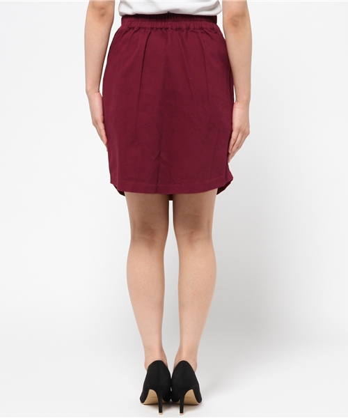 Kastane（カスタネ）の「台形タックミニスカート（スカート・レディース・レッド・FREE）」の4枚目の写真