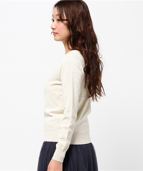 La TOTALITE（ラトータリテ）の「12Gナガソデプルオーバー（ニット/セーター・レディース・アイボリー/サックスブルー/イエロー/その他2・FREE）」の6枚目の写真