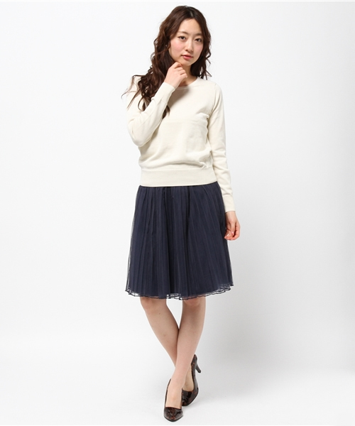 La TOTALITE（ラトータリテ）の「12Gナガソデプルオーバー（ニット/セーター・レディース・アイボリー/サックスブルー/イエロー/その他2・FREE）」の8枚目の写真