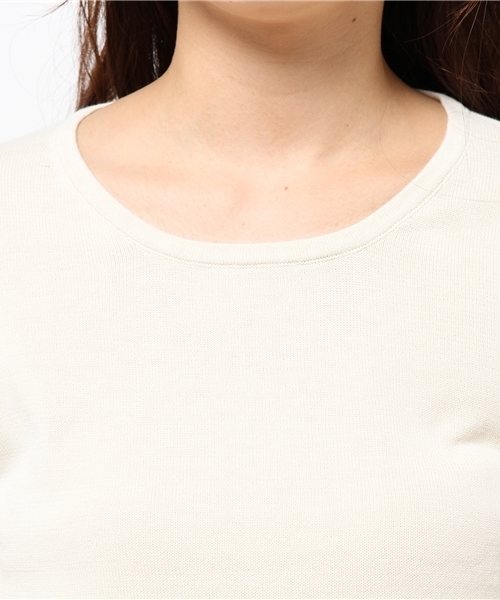 La TOTALITE（ラトータリテ）の「12Gナガソデプルオーバー（ニット/セーター・レディース・アイボリー/サックスブルー/イエロー/その他2・FREE）」の9枚目の写真