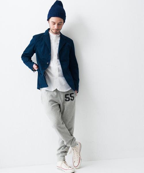 green label relaxing（グリーンレーベルリラクシング）の「40/3 COVERT カバーオールジャケット GLSS◆（カバーオール・メンズ・オリーブ/ネイビー・SMALL/LARGE/MEDIUM）」の8枚目の写真