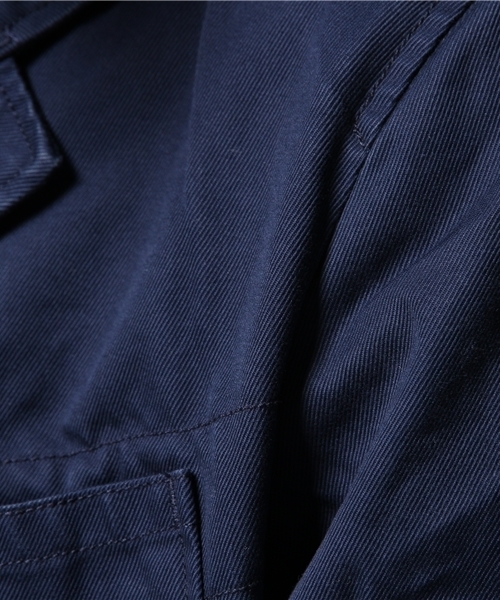 green label relaxing（グリーンレーベルリラクシング）の「40/3 COVERT カバーオールジャケット GLSS◆（カバーオール・メンズ・オリーブ/ネイビー・SMALL/LARGE/MEDIUM）」の9枚目の写真