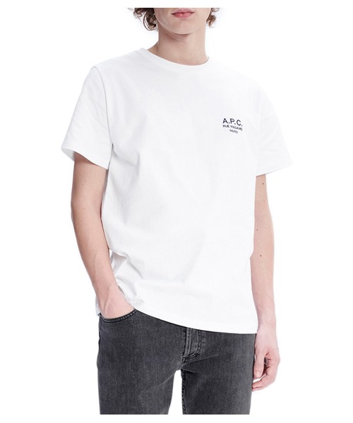 A.P.C.（アーペーセー）の「T-SHIRT RAYMOND　22A（Tシャツ/カットソー・メンズ・ホワイト/ベージュ/ブラック系その他/カーキ/グリーン系その他/ホワイト系/ブラック・XL/L/XS/S/M）」の13枚目の写真