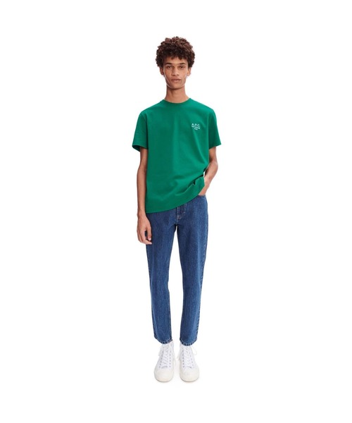 A.P.C.（アーペーセー）の「T-SHIRT RAYMOND　22A（Tシャツ/カットソー・メンズ・ホワイト/ベージュ/ブラック系その他/カーキ/グリーン系その他/ホワイト系/ブラック・XL/L/XS/S/M）」の20枚目の写真