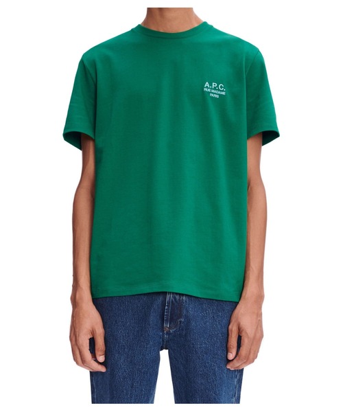 A.P.C.（アーペーセー）の「T-SHIRT RAYMOND　22A（Tシャツ/カットソー・メンズ・ホワイト/ベージュ/ブラック系その他/カーキ/グリーン系その他/ホワイト系/ブラック・XL/L/XS/S/M）」の22枚目の写真