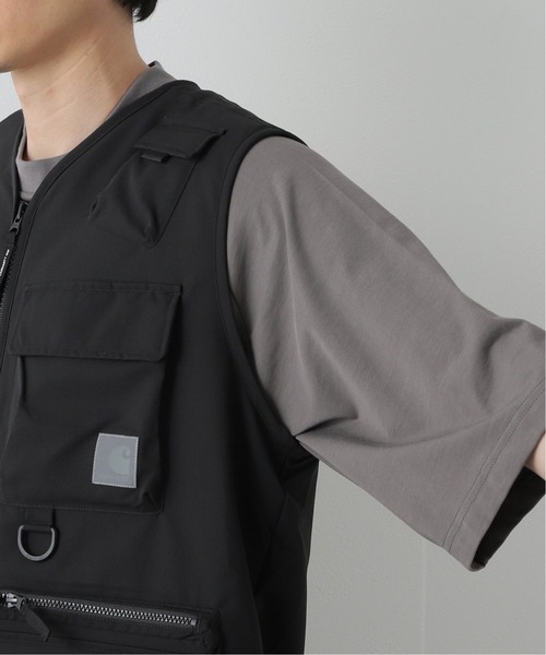 Carhartt WIP（カーハートダブリューアイピー）の「【Carhartt WIP / カーハート ダブリューアイピー】ELMWOOD VEST（ベスト・メンズ・ブラック・MEDIUM/LARGE）」の5枚目の写真