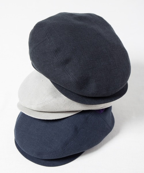 RACAL（ラカル）の「Linen Summer Hunting / リネンサマーハンチング（ハンチング/ベレー帽・メンズ・ネイビー/ブラック/グレイッシュベージュ・LARGE/X-LARGE/MEDIUM）」の20枚目の写真