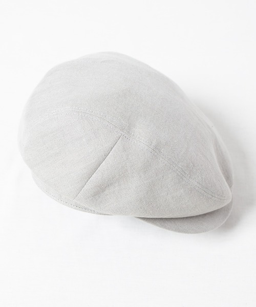 RACAL（ラカル）の「Linen Summer Hunting / リネンサマーハンチング（ハンチング/ベレー帽・メンズ・ネイビー/ブラック/グレイッシュベージュ・LARGE/X-LARGE/MEDIUM）」の21枚目の写真