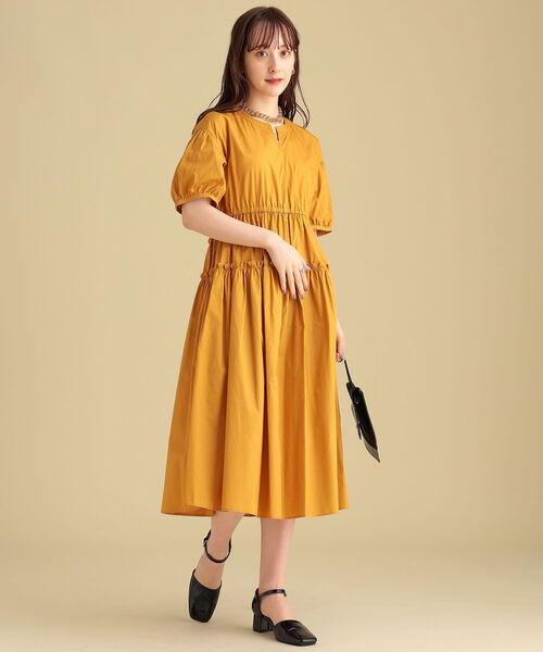 Ray BEAMS(レイビームス)の「Ray BEAMS / デッドストック ダブル リングチェーン ネックレス(ネックレス・レディース・ゴールド・ONE SIZE)」の5枚目の写真