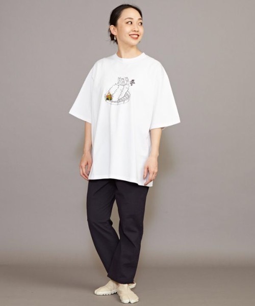 カヤ(カヤ)の「【カヤ】うまいもんメンズTシャツ(Tシャツ/カットソー・メンズ・ホワイト/ブラック/ネイビー・FREE)」の4枚目の写真