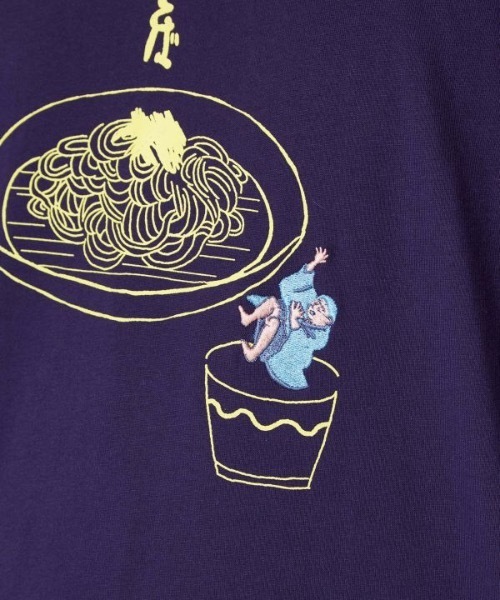 カヤ(カヤ)の「【カヤ】うまいもんメンズTシャツ(Tシャツ/カットソー・メンズ・ホワイト/ブラック/ネイビー・FREE)」の9枚目の写真