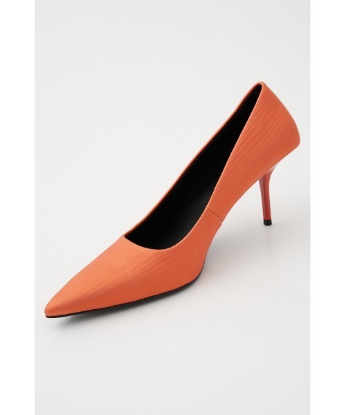 rienda（リエンダ）の「スクエアヒールポインテッドパンプス（パンプス・レディース・アイボリー/オレンジ/ブラック・SMALL/MEDIUM/LARGE）」の5枚目の写真