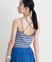 カップ付きランダムテレコキャミソール