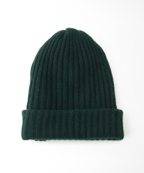 TWEED MILL（ツイードミル）の「【TWEEDMILL/ツイードミル】リブニット帽（ニットキャップ/ビーニー・レディース・ブルー系その他/キャメル/ブラック/グリーン・FREE）」の14枚目の写真