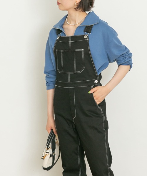 UR Lab.（アーバンリサーチラボ）の「ハーフジッププルオーバー（Tシャツ/カットソー・レディース・ブラック/ブラウン/ブルー/ピンクベージュ・FREE）」の19枚目の写真