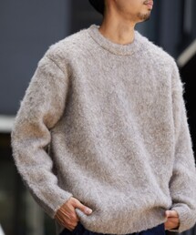 FREAK'S STORE | FREAK'S STORE/フリークスストア シャギーニット プルオーバー/クルーネック(ニット/セーター)