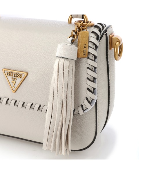 Guess（ゲス）の「KAOMA Top Handle Flap（ハンドバッグ・レディース・ブラック/ブラウン/ストーン・ONE SIZE）」の9枚目の写真