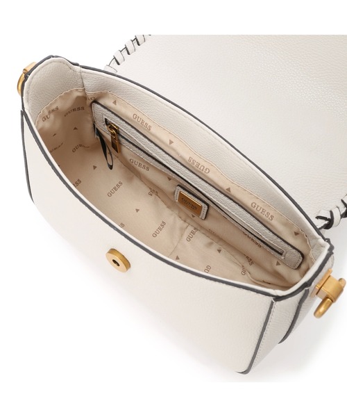 Guess（ゲス）の「KAOMA Top Handle Flap（ハンドバッグ・レディース・ブラック/ブラウン/ストーン・ONE SIZE）」の10枚目の写真