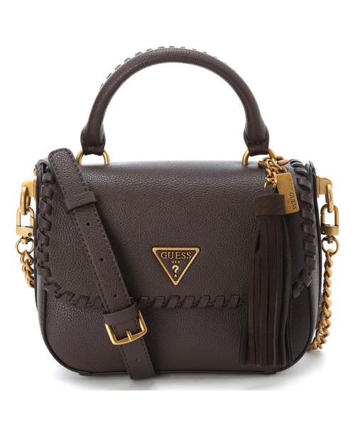 Guess（ゲス）の「KAOMA Top Handle Flap（ハンドバッグ・レディース・ブラック/ブラウン/ストーン・ONE SIZE）」の18枚目の写真