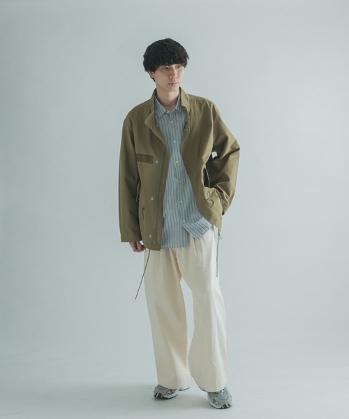 FORK&SPOON（フォークアンドスプーン）の「『セットアップ対応』FORK&SPOON　タックデニムパンツ（デニムパンツ・メンズ・ホワイト系その他/ワンウォッシュ・4/5）」の7枚目の写真