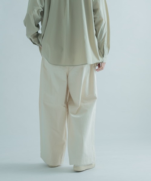 FORK&SPOON（フォークアンドスプーン）の「『セットアップ対応』FORK&SPOON　タックデニムパンツ（デニムパンツ・メンズ・ホワイト系その他/ワンウォッシュ・4/5）」の11枚目の写真