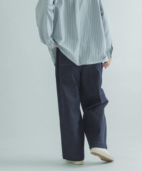 FORK&SPOON（フォークアンドスプーン）の「『セットアップ対応』FORK&SPOON　タックデニムパンツ（デニムパンツ・メンズ・ホワイト系その他/ワンウォッシュ・4/5）」の19枚目の写真