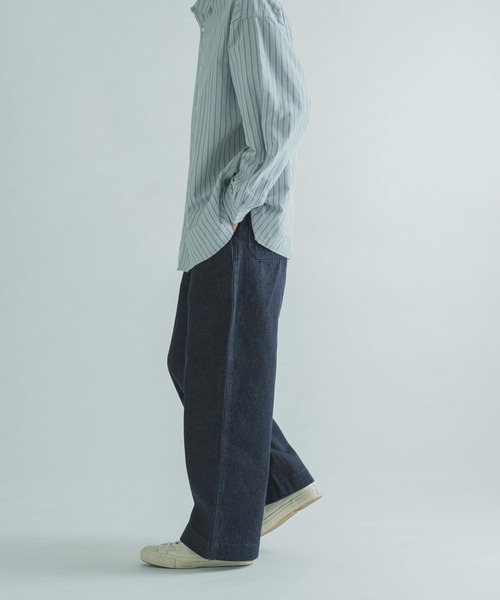 FORK&SPOON（フォークアンドスプーン）の「『セットアップ対応』FORK&SPOON　タックデニムパンツ（デニムパンツ・メンズ・ホワイト系その他/ワンウォッシュ・4/5）」の20枚目の写真