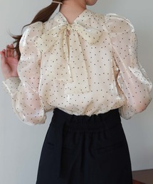 archives | ２ＷＡＹフロッキードットブラウス(シャツ/ブラウス)