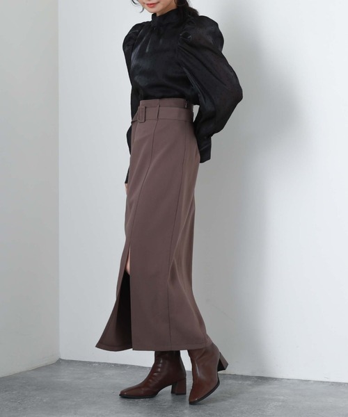 archives(アルシーヴ)の「2WAYフロッキードットブラウス(シャツ/ブラウス・レディース・ブラック/アイボリー/シルバーグレー・MEDIUM)」の7枚目の写真