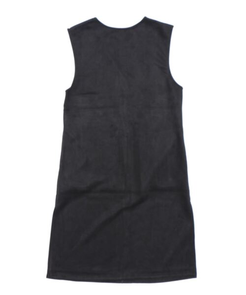 toucher du brise(トゥシェドブリーズ)の「カットスエードVネック脇スリットジレ(ベスト・レディース・ブラック/グレー/オフホワイト/グリーン・M)」の20枚目の写真