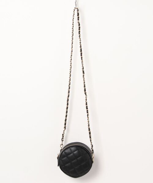 clear（クリア）の「ミニキルティングショルダー（ショルダーバッグ・レディース・ホワイト/ブラック・F）」の12枚目の写真