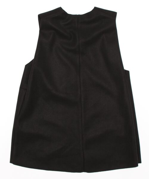 DouDou（ドゥドゥ）の「圧縮ウールベスト（ベスト・レディース・ブラック/チャコールグレー/ベージュ/ベージュ系その他・FREE）」の5枚目の写真