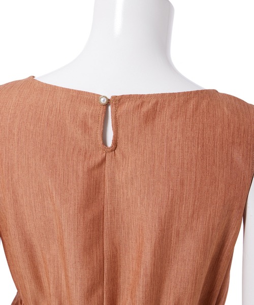 Edit Sheen(エディットシーン)の「ペプラムデザインワンピース(ワンピース・レディース・オレンジ/ネイビー・S/M)」の16枚目の写真