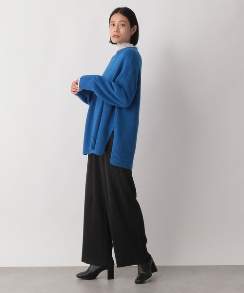 LOWRYS FARM（ローリーズファーム）の「セルフカットウラキモウパンツ　345718（その他パンツ・レディース・ブラック/アイボリー/ブラウン/グリーン・FREE）」の7枚目の写真