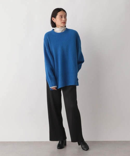 LOWRYS FARM（ローリーズファーム）の「セルフカットウラキモウパンツ　345718（その他パンツ・レディース・ブラック/アイボリー/ブラウン/グリーン・FREE）」の8枚目の写真