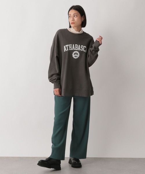 LOWRYS FARM（ローリーズファーム）の「セルフカットウラキモウパンツ　345718（その他パンツ・レディース・ブラック/アイボリー/ブラウン/グリーン・FREE）」の12枚目の写真