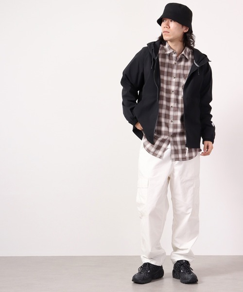 POWER TO THE PEOPLE（パワートゥーザピープル）の「POWER TO THE PEOPLE ムービング 切替スタンドジャケット（ナイロンジャケット・メンズ・マルチ/カーキ/ブラック・L/M）」の16枚目の写真