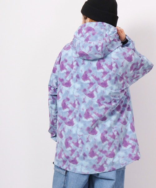 POWER TO THE PEOPLE（パワートゥーザピープル）の「POWER TO THE PEOPLE ムービング 切替スタンドジャケット（ナイロンジャケット・メンズ・マルチ/カーキ/ブラック・L/M）」の7枚目の写真