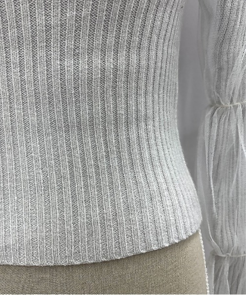 Swankiss（スワンキス）の「HB girly basic knit（ニット/セーター・レディース・ブラック/ピンク/グレー・FREE）」の13枚目の写真