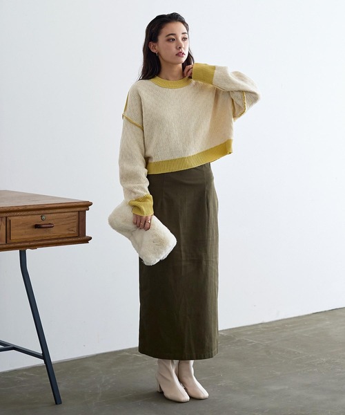 リバーシブルニットプルオーバー（ニット/セーター）｜KOBE LETTUCE