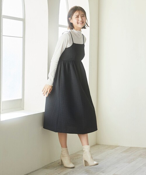 【セール】【セットアイテム】シアータートル × キャミドレス（セットアップ）｜Feroux（フェルゥ）