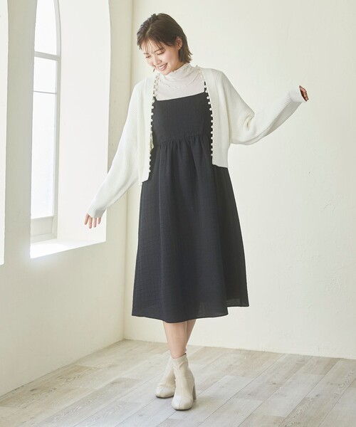 【セール】【セットアイテム】シアータートル × キャミドレス（セットアップ）｜Feroux（フェルゥ）