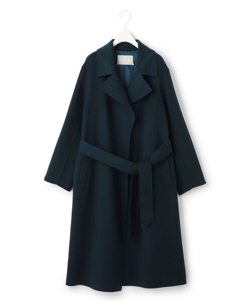 ICB（アイシービー）の「ウールリバー ロングトレンチコート（トレンチ