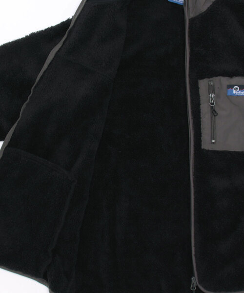 PEN FIELD（ペンフィールド）の「【PENFIELD】スタンドボアジャケット（ブルゾン・メンズ・ブラック/ホワイト・M/L/XL）」の4枚目の写真