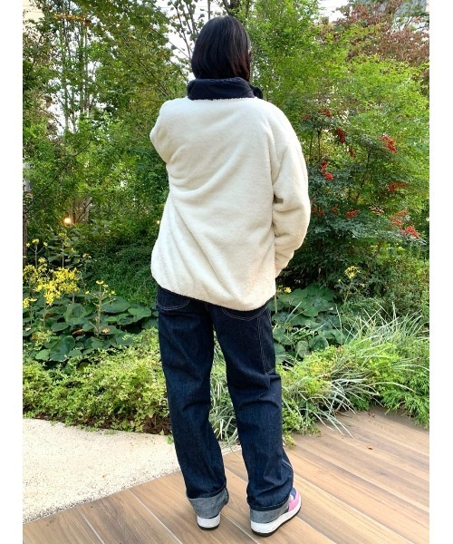 PEN FIELD（ペンフィールド）の「【PENFIELD】スタンドボアジャケット（ブルゾン・メンズ・ブラック/ホワイト・M/L/XL）」の17枚目の写真